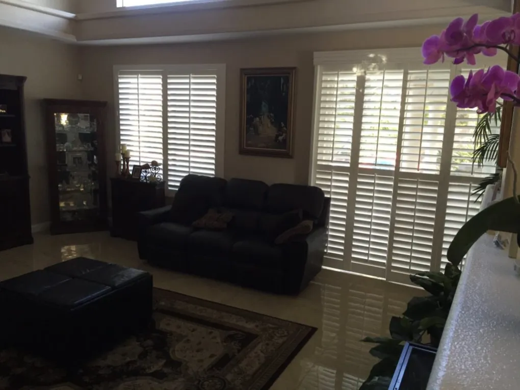 Arched window shutters specialty installation