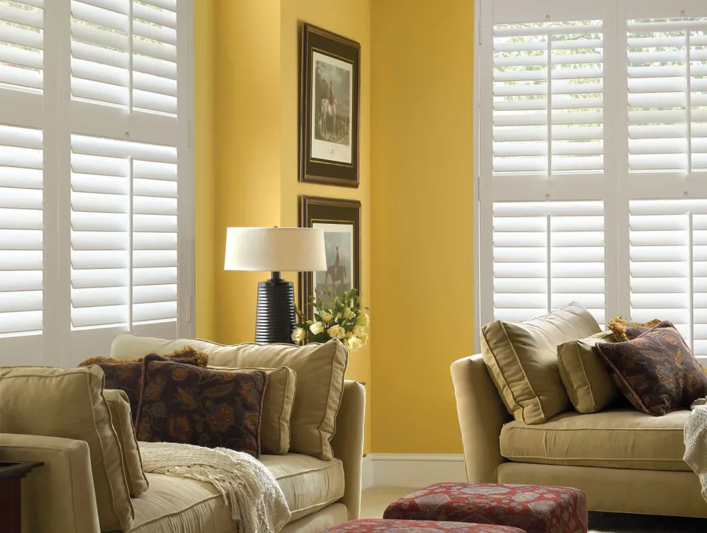 Custom window treatment installation